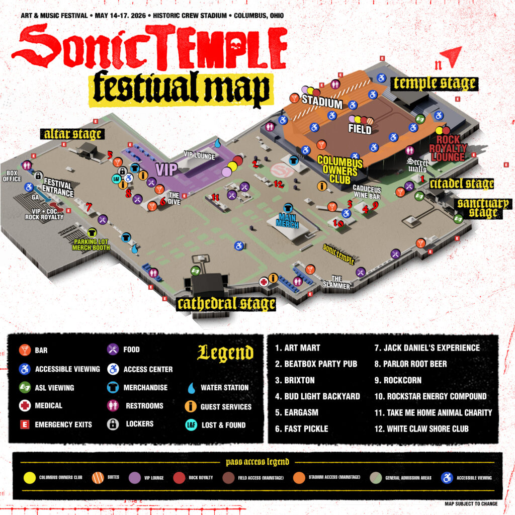 Festival map